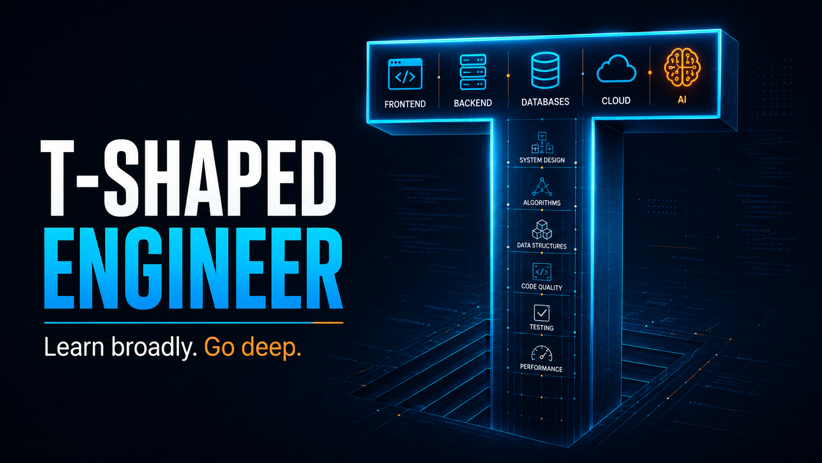 I Tried to Learn Everything. Then I Discovered the T-Shaped Engineer.