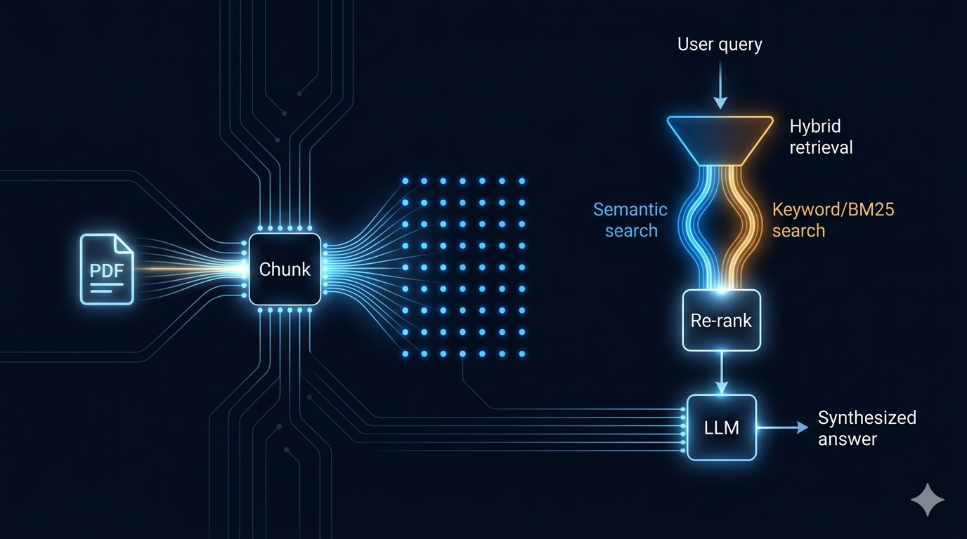 The Engineering Behind a RAG (Retrieval-Augmented Generation)